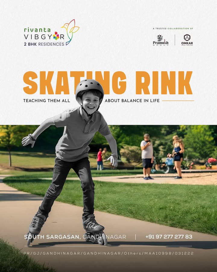 Rivanta,  rivantavibgyor, vibgyor, kidsamenities, kidsfriendlyresidence, kidfriendly, 2bhkapartment, 2bhkapartments, skatingrink