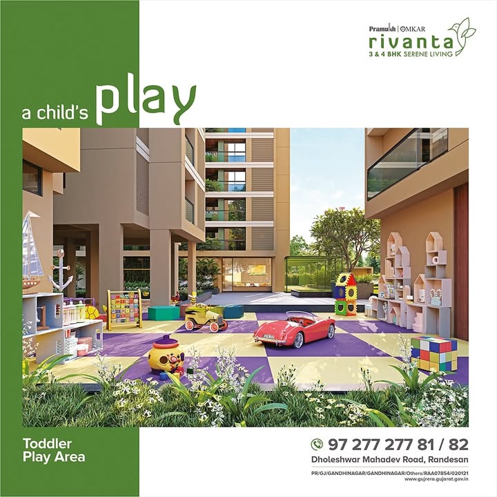 Rivanta,  rivantasereneliving, rivantabypramukhomkar, pramukh, omkar, realestategandhinagar, gandhinagar