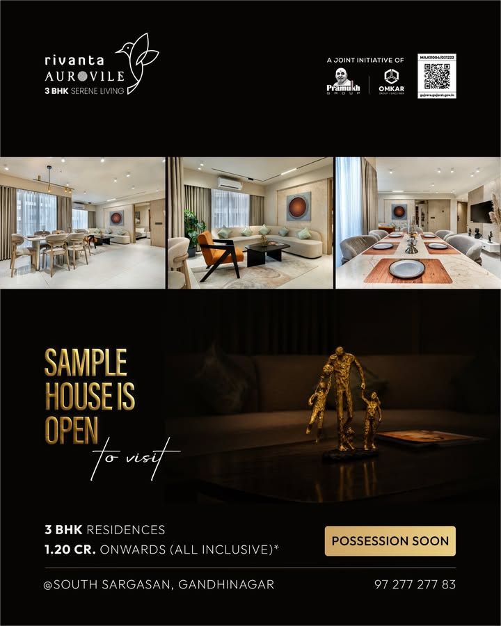 Rivanta,  southsargasan, rivantaaurovile, 3bhkapartments, luxurious3bhk, rivantabypramukhomkar
