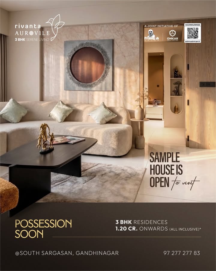 Rivanta,  southsargasan, rivantaaurovile, 3bhkapartments, luxurious3bhk, rivantabypramukhomkar