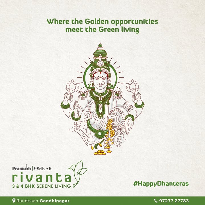 Rivanta,  rivantasereneliving, rivantabypramukhomkar, pramukh, omkar, realestategandhinagar, gandhinagar, ahmedabad, mehsana, himmatnagar