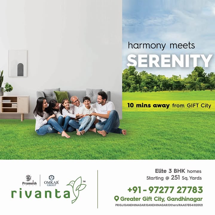 Rivanta,  rivanta, realestategandhinagar, realestategujarat, homesgujarat, 150families, homesahmedabad, giftcity, greenbuildings, homesgandhinagar, luxuryhomes, interiordecor, realestateahmedabad, 3bhkhomes, 3bhkproperty, 3bhkahmedabad, dholeshwarmahadevtemple, 3bhkgandhinagar, premium3bhk, premiumhomes, premiumhouses, luxuryhouses, luxuryapartments, ecofriendly, greenliving, greencity, gandhinagar, ahmedabad, propertiesahmedabad, propertiesgandhinagar, greatergiftcity