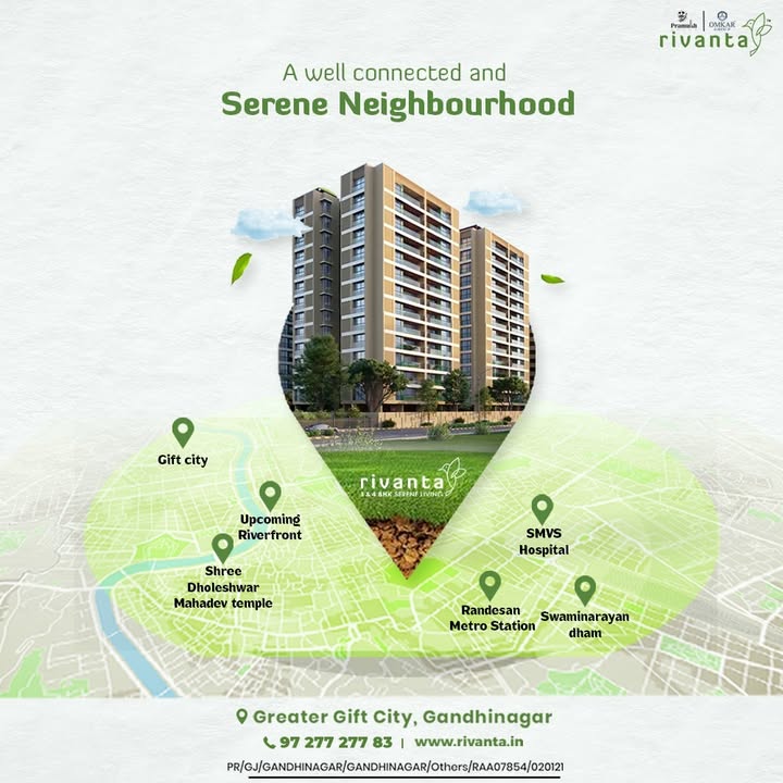 Rivanta,  rivanta, realestategandhinagar, realestategujarat, homesgujarat, 150families, homesahmedabad, giftcity, greenbuildings, homesgandhinagar, luxuryhomes, interiordecor, realestateahmedabad, 3bhkhomes, 3bhkproperty, 3bhkahmedabad, dholeshwarmahadevtemple, 3bhkgandhinagar, premium3bhk, premiumhomes, premiumhouses, luxuryhouses, luxuryapartments, ecofriendly, greenliving, greencity, gandhinagar, ahmedabad, propertiesahmedabad, propertiesgandhinagar, greatergiftcity