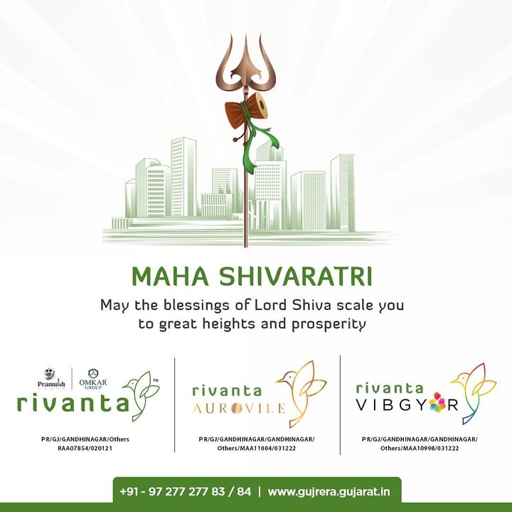 Rivanta,  rivanta, mahashivratri, shivaratri, lordshiva, happyshivratri, realestategandhinagar, realestategujarat, homesgujarat, 3bhkhomes, 3bhkproperty
