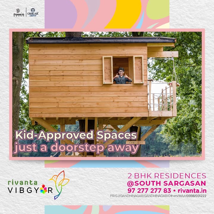 Rivanta,  vibgyorbypramukhomkar, RivantaVIBGYOR, VIBGYOR, RivantaLiving, Gandhinagar, LearningThroughPlay, Childhood, DreamHome, ahmedabadrealestate, rivanta, realestategandhinagar, realestategujarat, giftcity, greenbuildings, homesgandhinagar