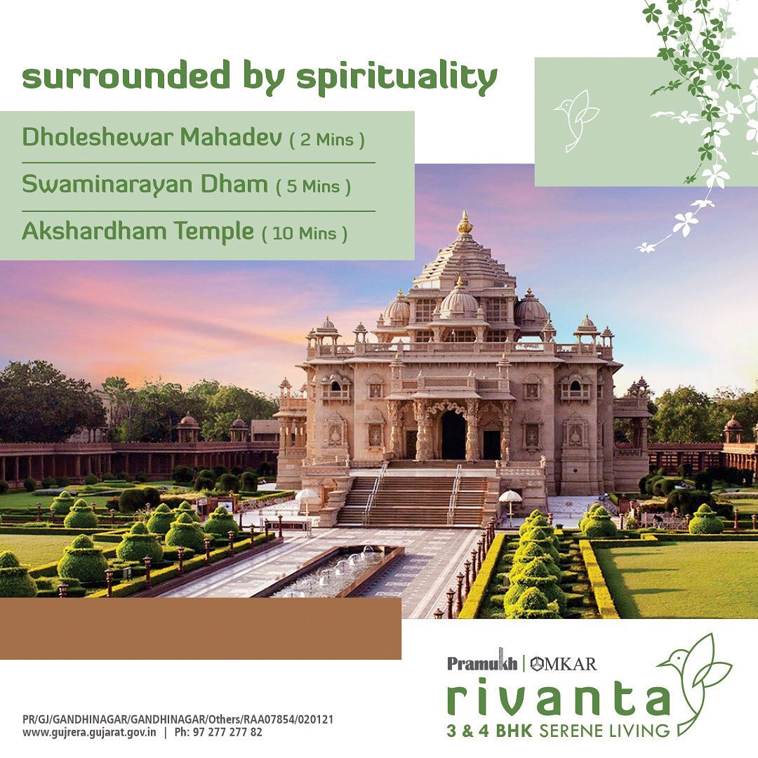 Rivanta,  rivantasereneliving, rivantabypramukhomkar, pramukh, omkar, realestategandhinagar, gandhinagar