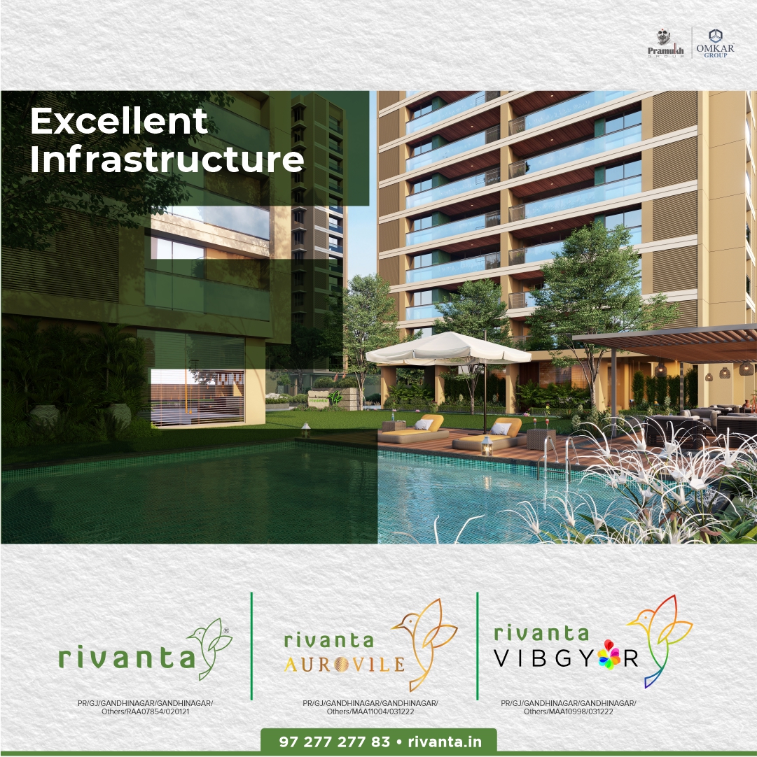 Rivanta,  RivantaHomes, LuxuryLiving, DreamHome, pramukh, omkar, realestategandhinagar, gandhinagar, ahmedabad, mehsana, himmatnagar, investment, Gujarat, greencity, metro, giftcity, greenbuilding, realtor, realestate, 3BHK, 4BHK, rivantasereneliving, balconies, spacioushomes, premiumliving, bestlocation, greenlife