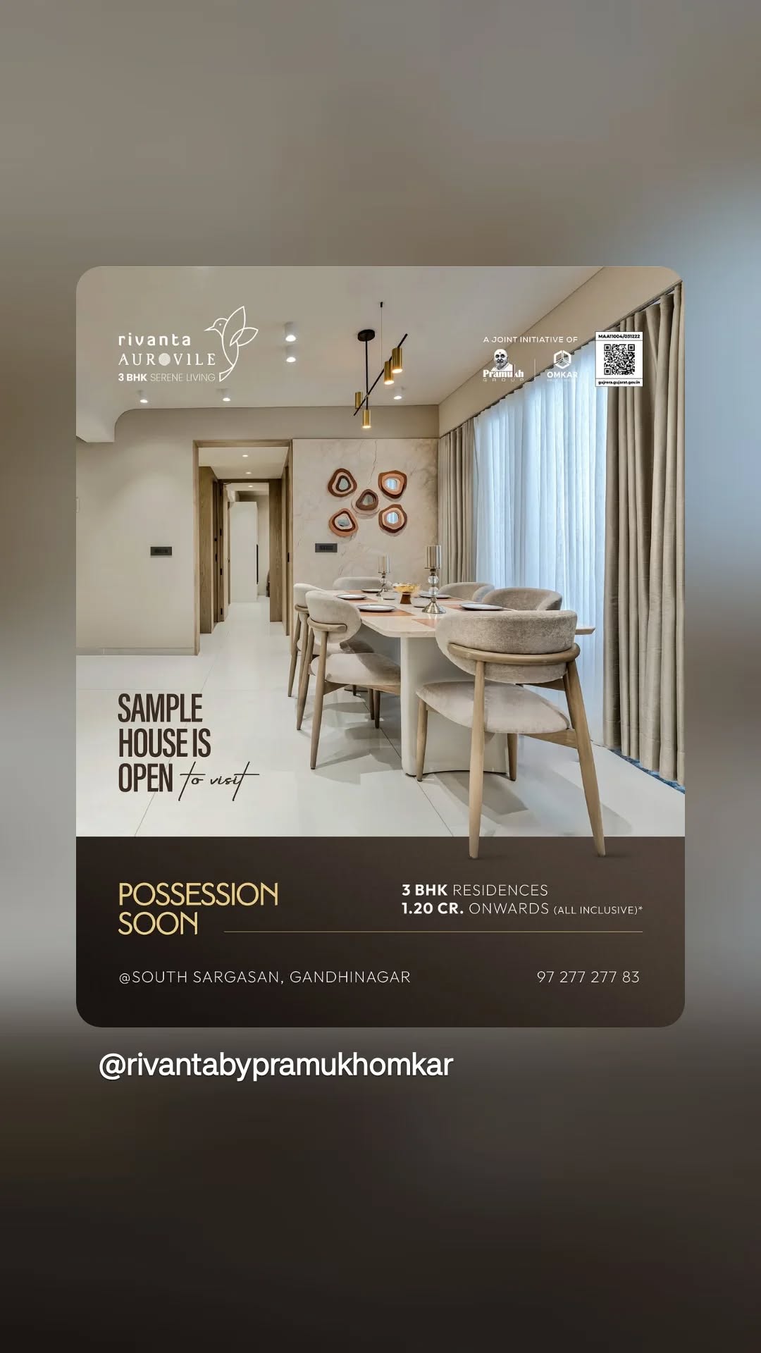 Rivanta,  Rivanta | A Real Estate Venture by Pramukh & Omkar Group