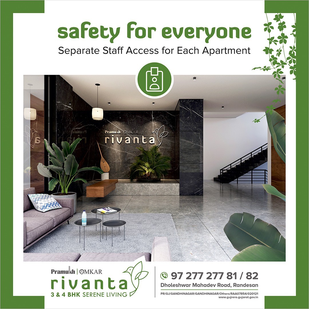 Rivanta,  rivantasereneliving, rivantabypramukhomkar, pramukh, omkar, realestategandhinagar, gandhinagar