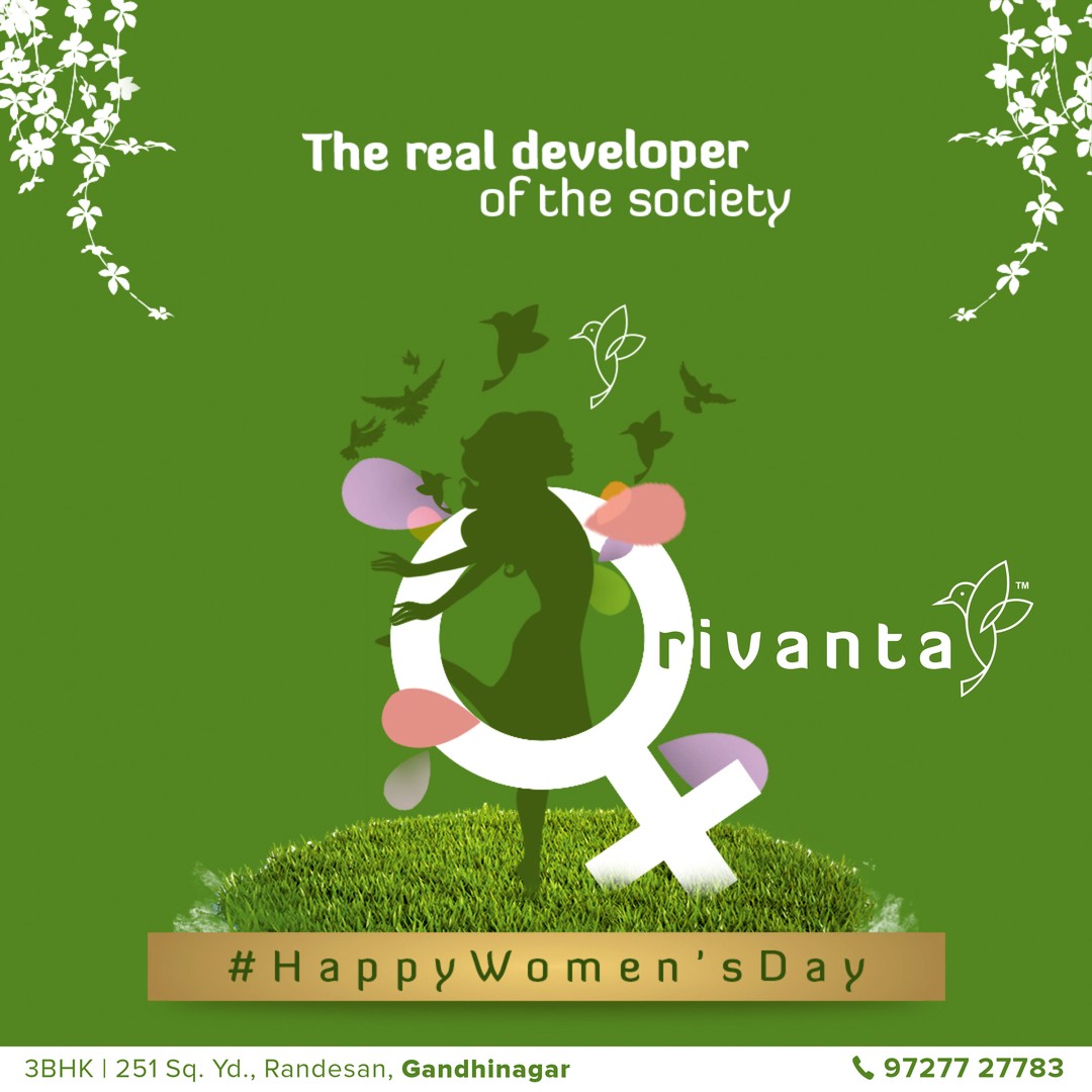 Rivanta,  happywomensday, rivantasereneliving, rivantabypramukhomkar, ahmedabadrealestate, pramukh, omkar, realestategandhinagar, gandhinagar, ahmedabad, mehsana, himmatnagar, investment, Gujarat, greencity, metro, giftcity, greenbuilding, realtor, realestate, 3BHK, 4BHK, balconies, spacioushomes, premiumliving, bestlocation, greenlife