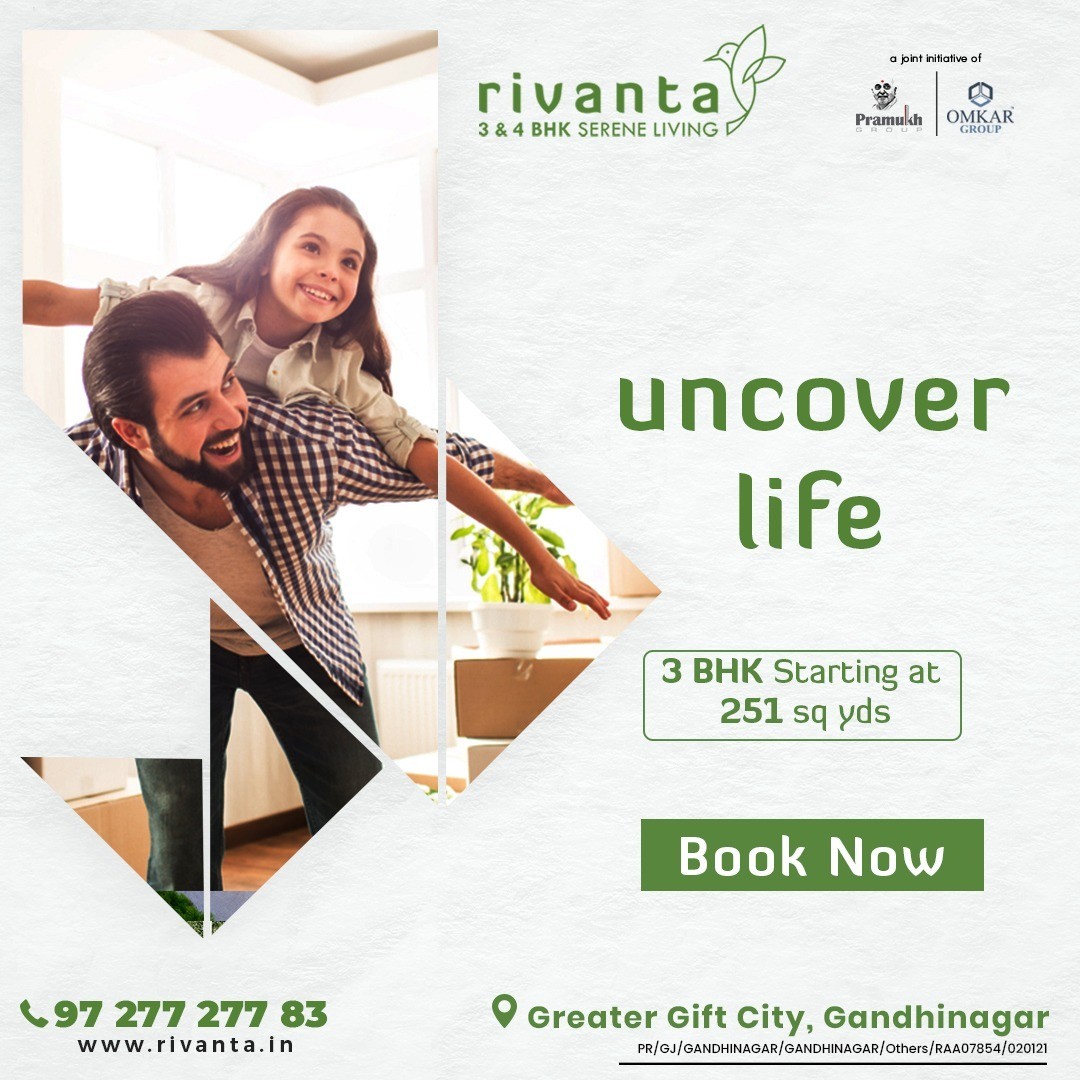 Rivanta,  rivanta, realestategandhinagar, realestategujarat, homesgujarat, 150families, homesahmedabad, giftcity, greenbuildings, homesgandhinagar, luxuryhomes, interiordecor, realestateahmedabad, 3bhkhomes, 3bhkproperty, 3bhkahmedabad, dholeshwarmahadevtemple, 3bhkgandhinagar, premium3bhk, premiumhomes, premiumhouses, luxuryhouses, luxuryapartments, ecofriendly, greenliving, greencity, gandhinagar, ahmedabad, propertiesahmedabad, propertiesgandhinagar, greatergiftcity