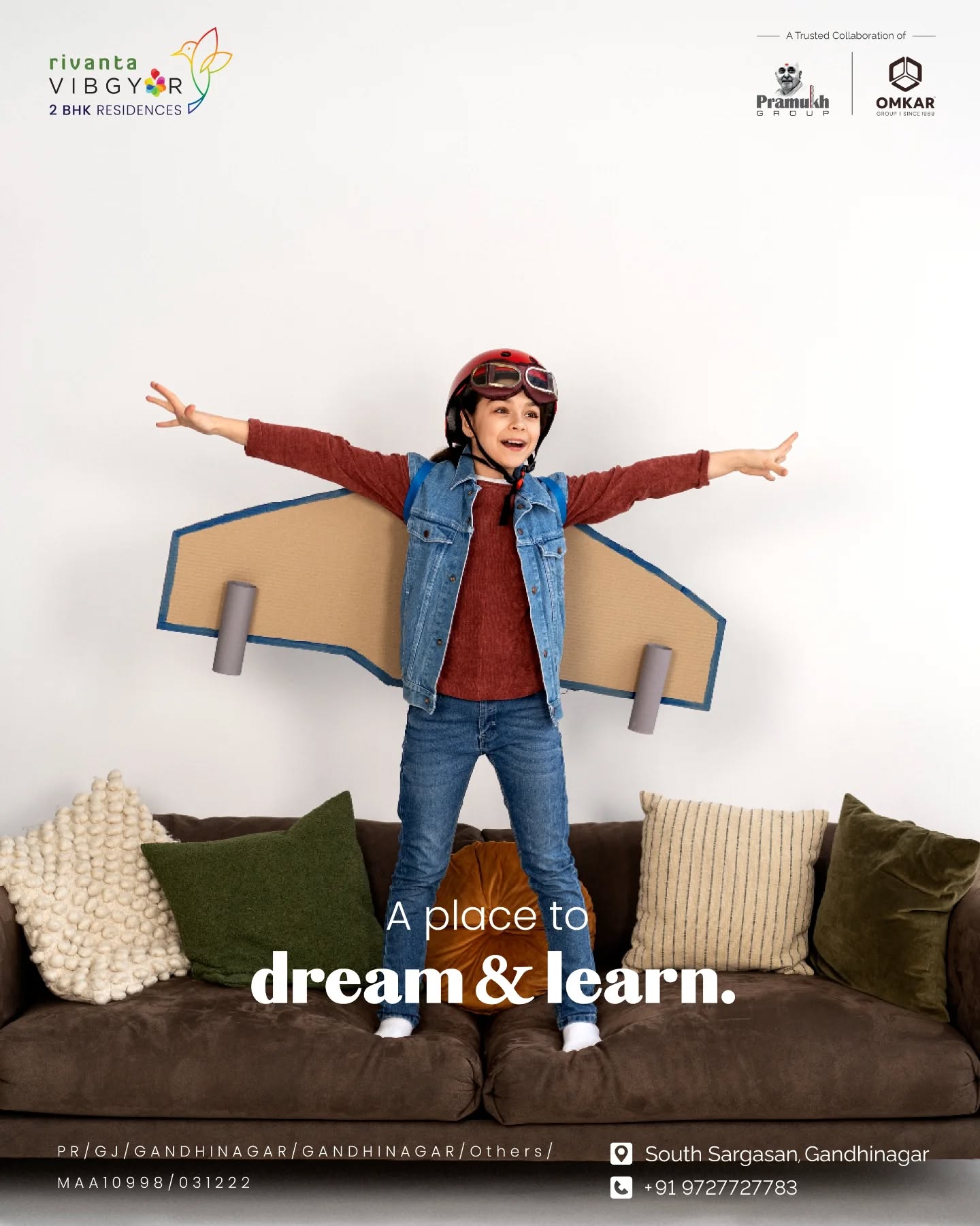 Rivanta,  rivantabypramukhomkar, rivanta, vibgyor, rivantavibgyor, pramukhgroup, omkargroup, pramukhomkargroup, pramukhomkarrivanta, kidsfriendlyresidence, kidfriendly, kidsamenities, 2bhk, 2bhkapartments, sargasan, sargasangandhinagar, residentialapartments