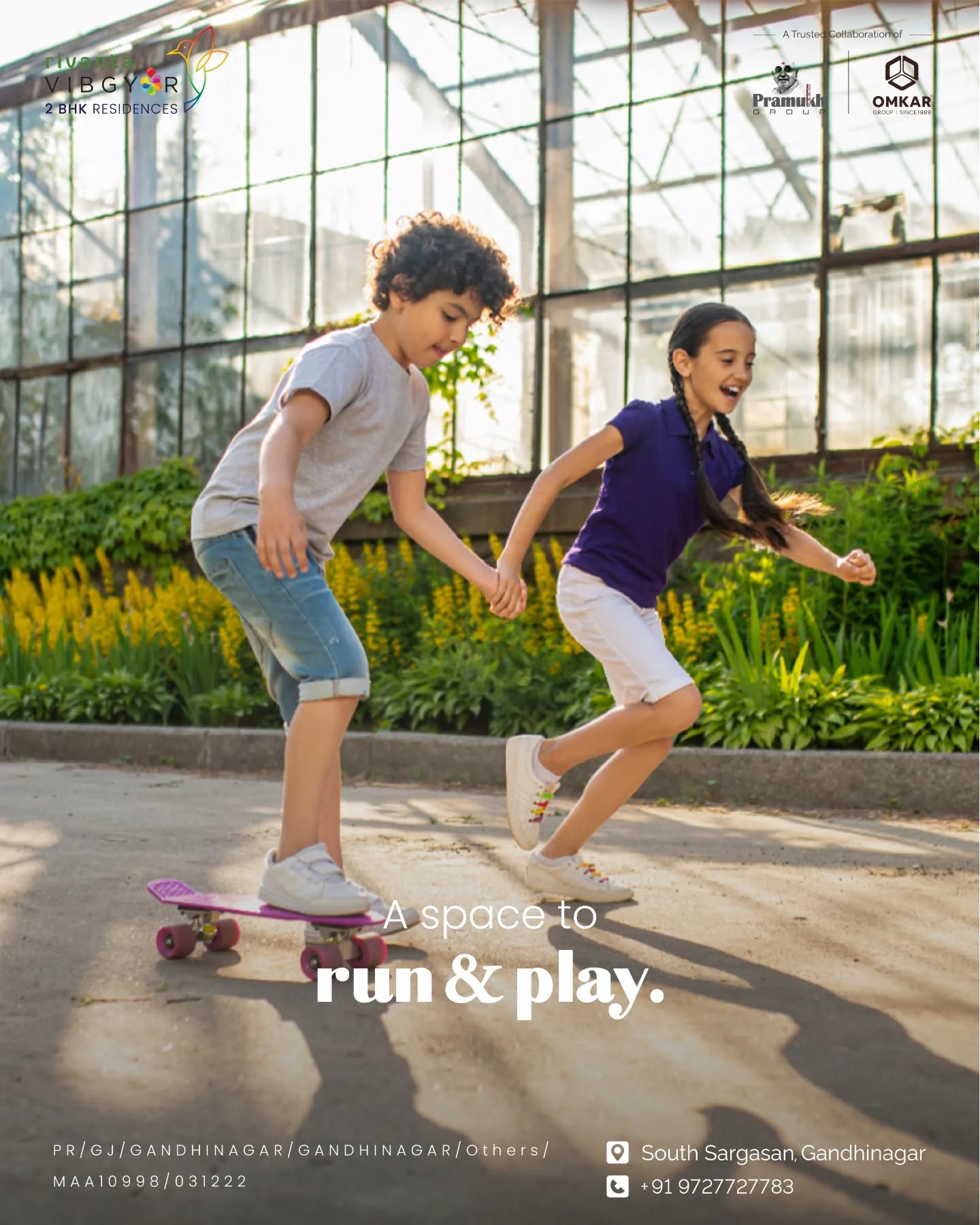 Rivanta,  rivantabypramukhomkar, rivanta, vibgyor, rivantavibgyor, pramukhgroup, omkargroup, pramukhomkargroup, pramukhomkarrivanta, kidsfriendlyresidence, kidfriendly, kidsamenities, 2bhk, 2bhkapartments, sargasan, sargasangandhinagar, residentialapartments