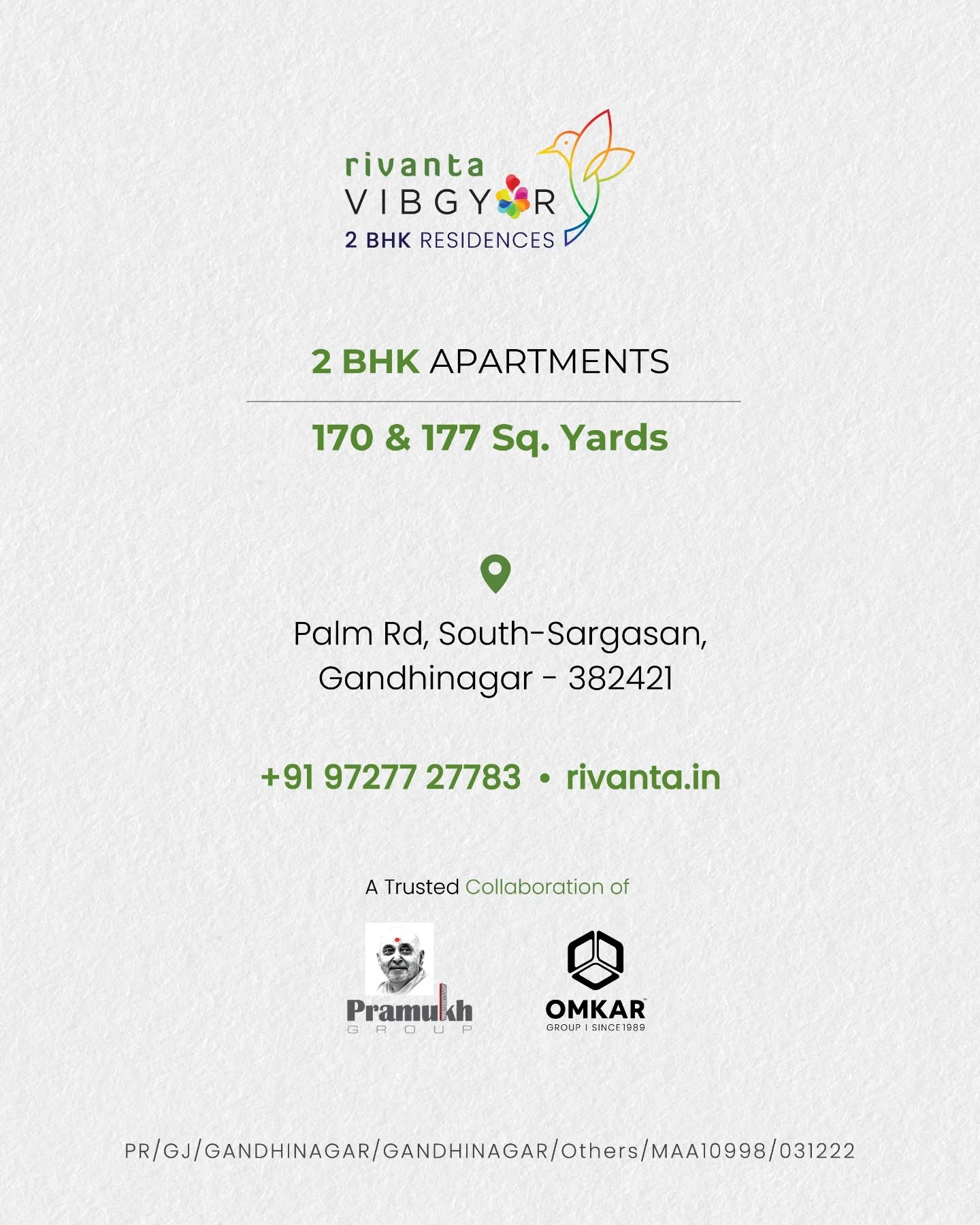 Rivanta,  rivantabypramukhomkar, rivanta, vibgyor, rivantavibgyor, pramukhgroup, omkargroup, pramukhomkargroup, pramukhomkarrivanta, kidsfriendlyresidence, kidfriendly, kidsamenities, 2bhk, 2bhkapartments, sargasan, sargasangandhinagar, residentialapartments