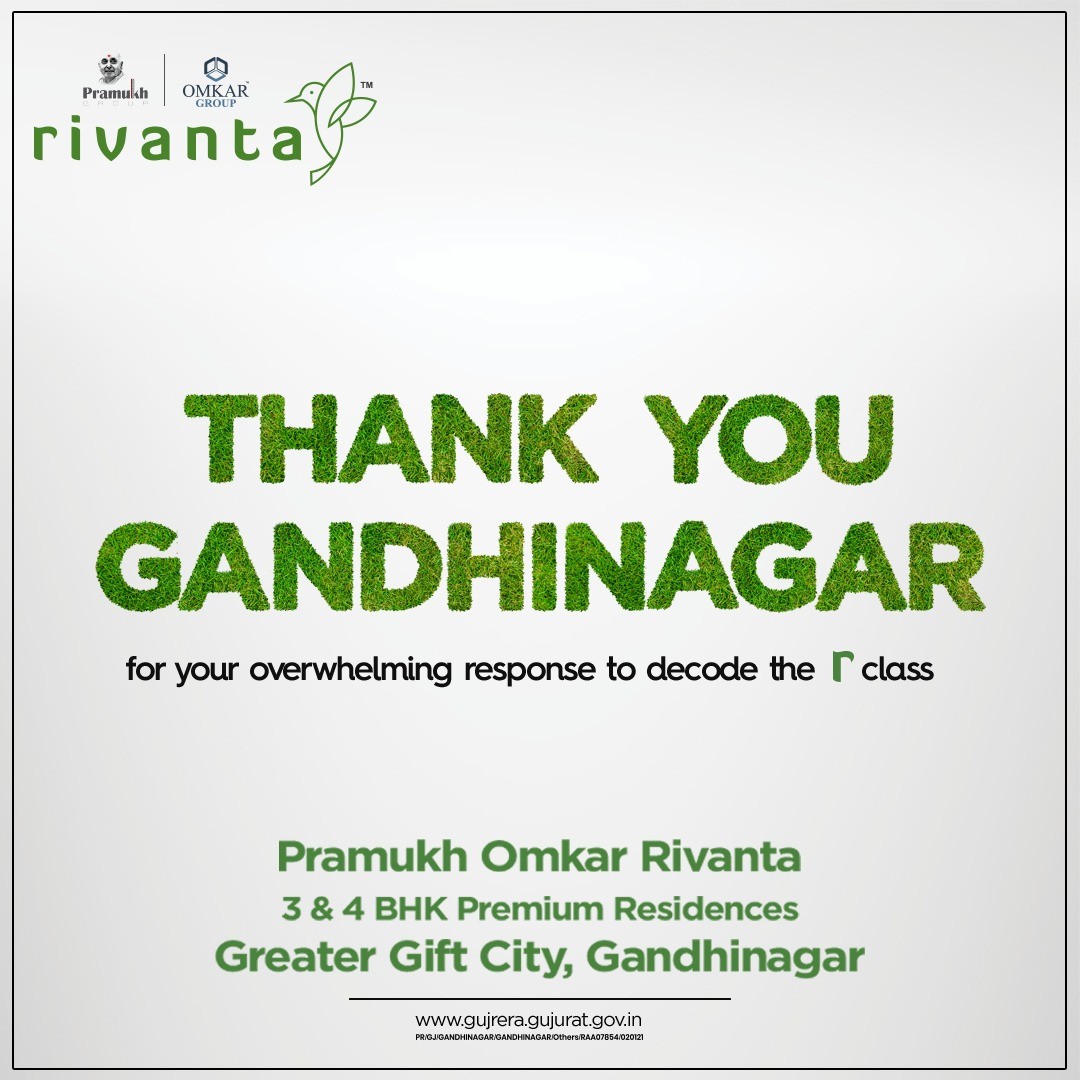 Rivanta,  rivanta, realestategandhinagar, realestategujarat, homesgujarat, 150families, homesahmedabad, giftcity, greenbuildings, homesgandhinagar, luxuryhomes, interiordecor, realestateahmedabad, 3bhkhomes, 3bhkproperty, 3bhkahmedabad, dholeshwarmahadevtemple, 3bhkgandhinagar, premiumhomes, premiumhomes, 3bhk, 4bhk, greatergiftcity, giftcity, gandhinagar, ahmedabad, gujarat, decodetherclass, launch, event, OmkarGroup