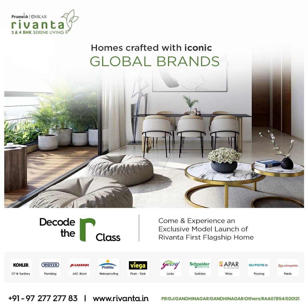 Rivanta,  rivanta, realestategandhinagar, realestategujarat, homesgujarat, 150families, homesahmedabad, giftcity, greenbuildings, homesgandhinagar, luxuryhomes, interiordecor, realestateahmedabad, 3bhkhomes, 3bhkproperty, 3bhkahmedabad, dholeshwarmahadevtemple, 3bhkgandhinagar, premiumhomes, premiumhomes, 3bhk, 4bhk, greatergiftcity, giftcity, gandhinagar, ahmedabad, gujarat, decodetherclass, launch, event, OmkarGroup