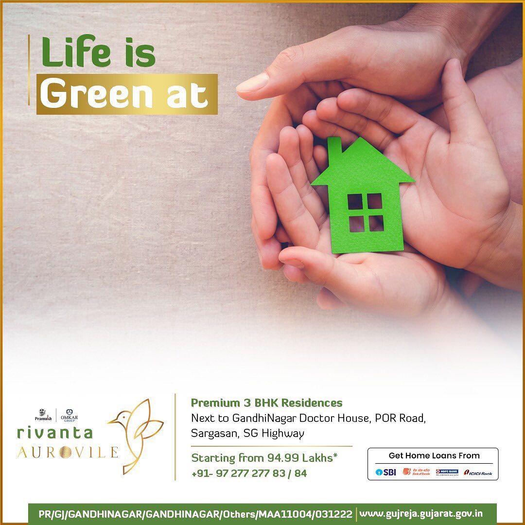 Rivanta,  rivanta, realestategandhinagar, realestategujarat, homesgujarat, 3bhkhomes, 3bhkproperty, 3bhkahmedabad, premium3bhk, premiumhomes, RivantaAurovile, ModernHomes, Gandhinagar, Sargasan, premiumhouses, luxuryhouses, luxuryapartments, ecofriendly, greenliving, greencity, gandhinagar, urbanlifestyle, modernlifestyle, luxuriouslifestyle, LuxuryLiving, EcoFriendly, Sustainable
