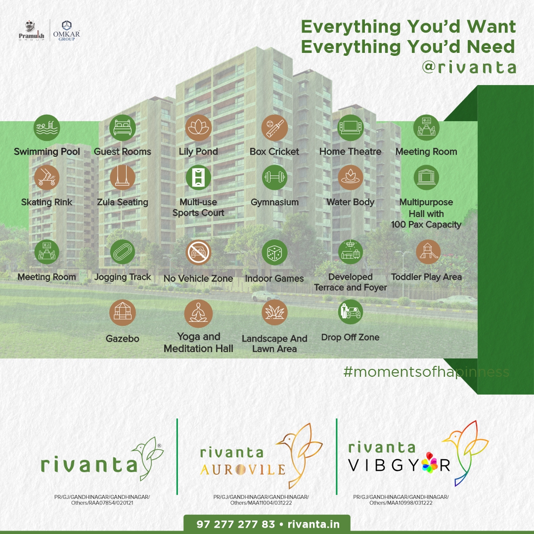 Rivanta,  rivantahomes, Rivanta, greenbuilding, greenlife, gogreen, igbc, sustainable, sustainableliving, rivantabypramukhomkar, ahmedabadrealestate, realestategandhinagar, realestategujarat, giftcity, homesgandhinagar