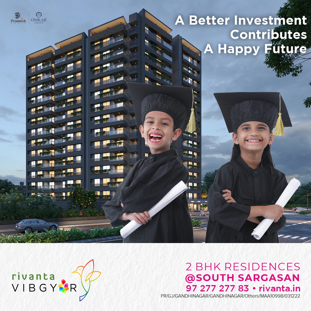 Rivanta,  InvestInJoy, vibgyorbypramukhomkar, RivantaVIBGYOR, VIBGYOR, RivantaLiving, Gandhinagar, LearningThroughPlay, Childhood, DreamHome, ahmedabadrealestate, rivanta, realestategandhinagar, realestategujarat, giftcity, greenbuildings, homesgandhinagar