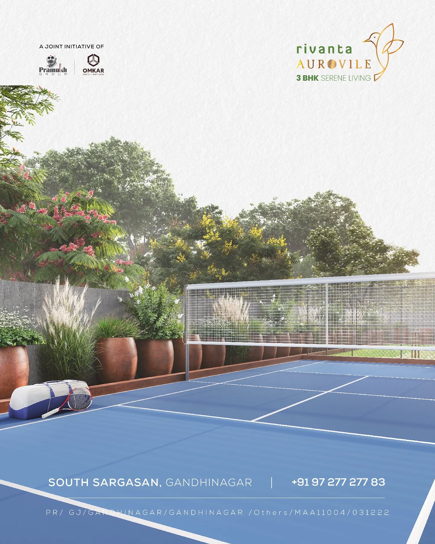 Rivanta,  rivantaaurovile, rivantabypramukhomkar, 3bhkapartments, 3bhk, zenmodeon, ZenMode, auroville, gandhinagar