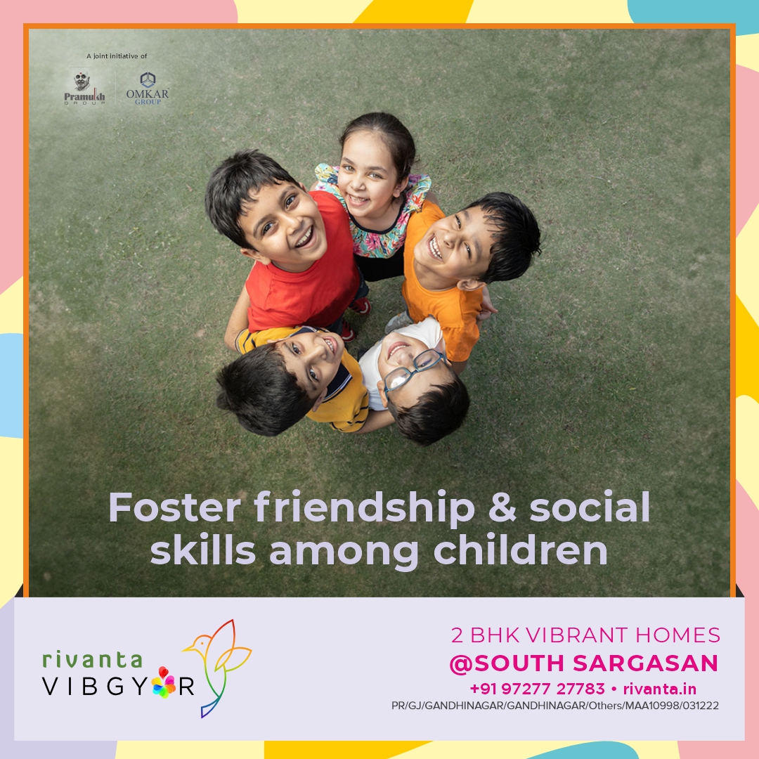 Rivanta,  RivantaVibgyor, GandhinagarRealEstate, 2bhkGandhinagar, HighRiseApartments, KidFriendlyApartments, WorldClassAmenities, Sargasan, Rivanta, OmkarGroup, IndiaRealEstate, ApartmentLiving, InvestInProperty