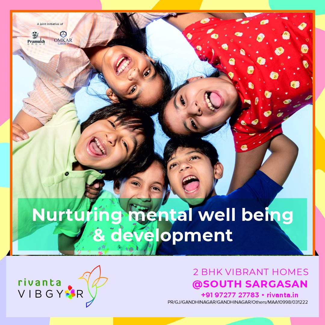 Rivanta,  RivantaVibgyor, GandhinagarRealEstate, 2bhkGandhinagar, HighRiseApartments, KidFriendlyApartments, WorldClassAmenities, Sargasan, Rivanta, OmkarGroup, IndiaRealEstate, ApartmentLiving, InvestInProperty