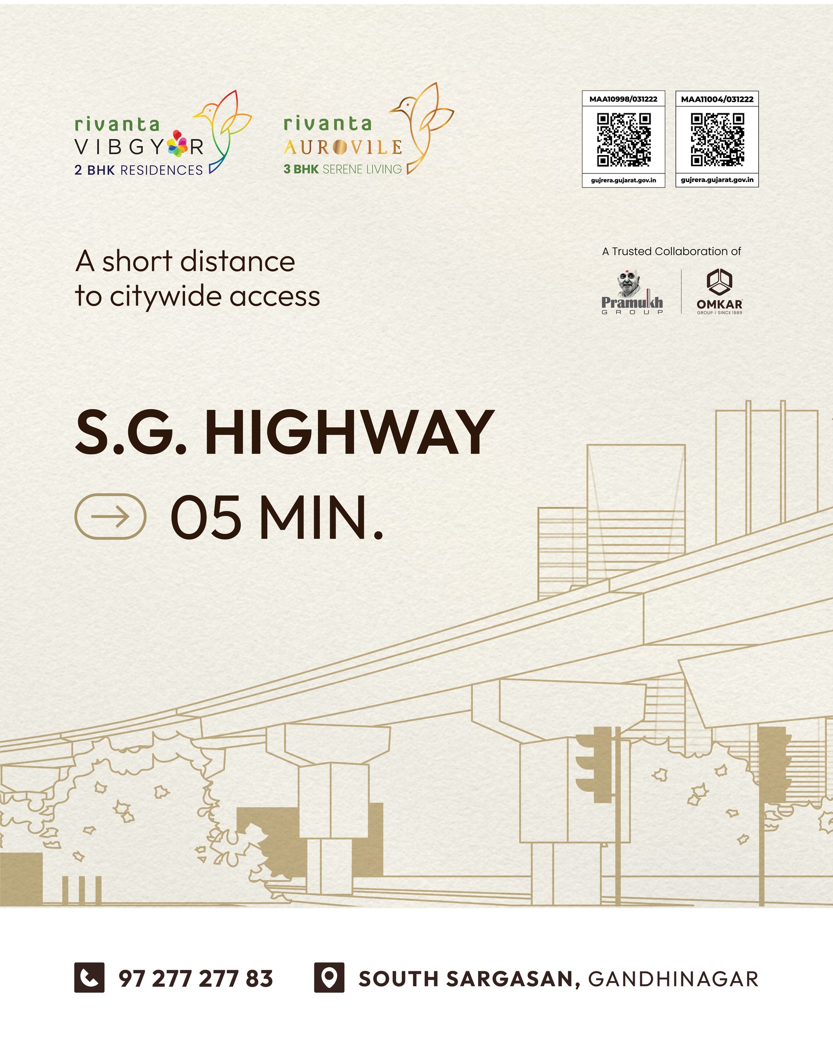 Rivanta,  rivantasereneliving, rivantabypramukhomkar, pramukh, omkar, realestategandhinagar, gandhinagar