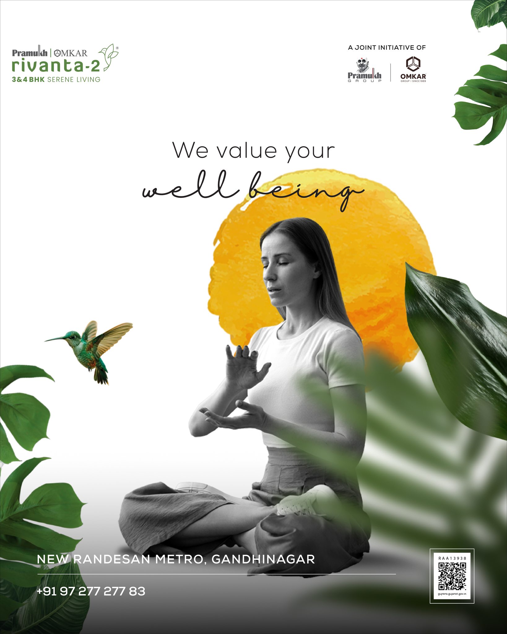 Rivanta,  Rivanta2, LuxuryLiving, ConnectedTerrace, 3BHK, 4BHK, GandhinagarHomes, TriCityLiving, SkyAmenities, RealEstate, NearRandesanMetro, NewLaunch, HomeGoals, rivantabypramukhomkar, livearoundnature