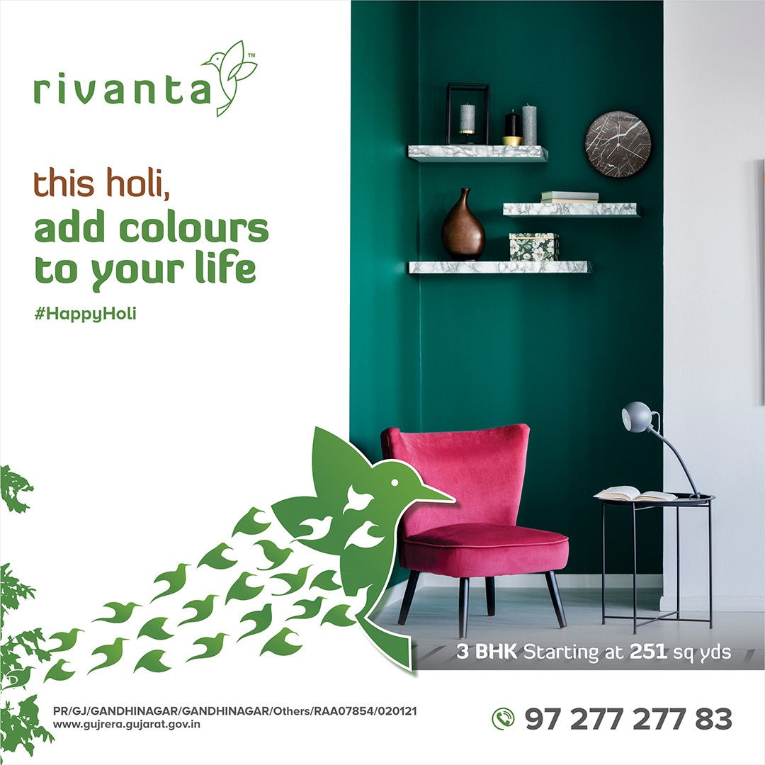 Rivanta,  rivantasereneliving, rivantabypramukhomkar, ahmedabadrealestate, pramukh, omkar, realestategandhinagar, gandhinagar, ahmedabad, mehsana, himmatnagar, investment, Gujarat, greencity, metro, giftcity, greenbuilding, realtor, realestate, 3BHK, 4BHK, balconies, spacioushomes, premiumliving, bestlocation, greenlife