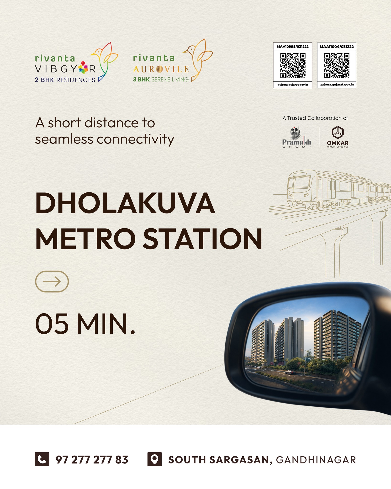 Rivanta,  rivantasereneliving, rivantabypramukhomkar, pramukh, omkar, realestategandhinagar, gandhinagar