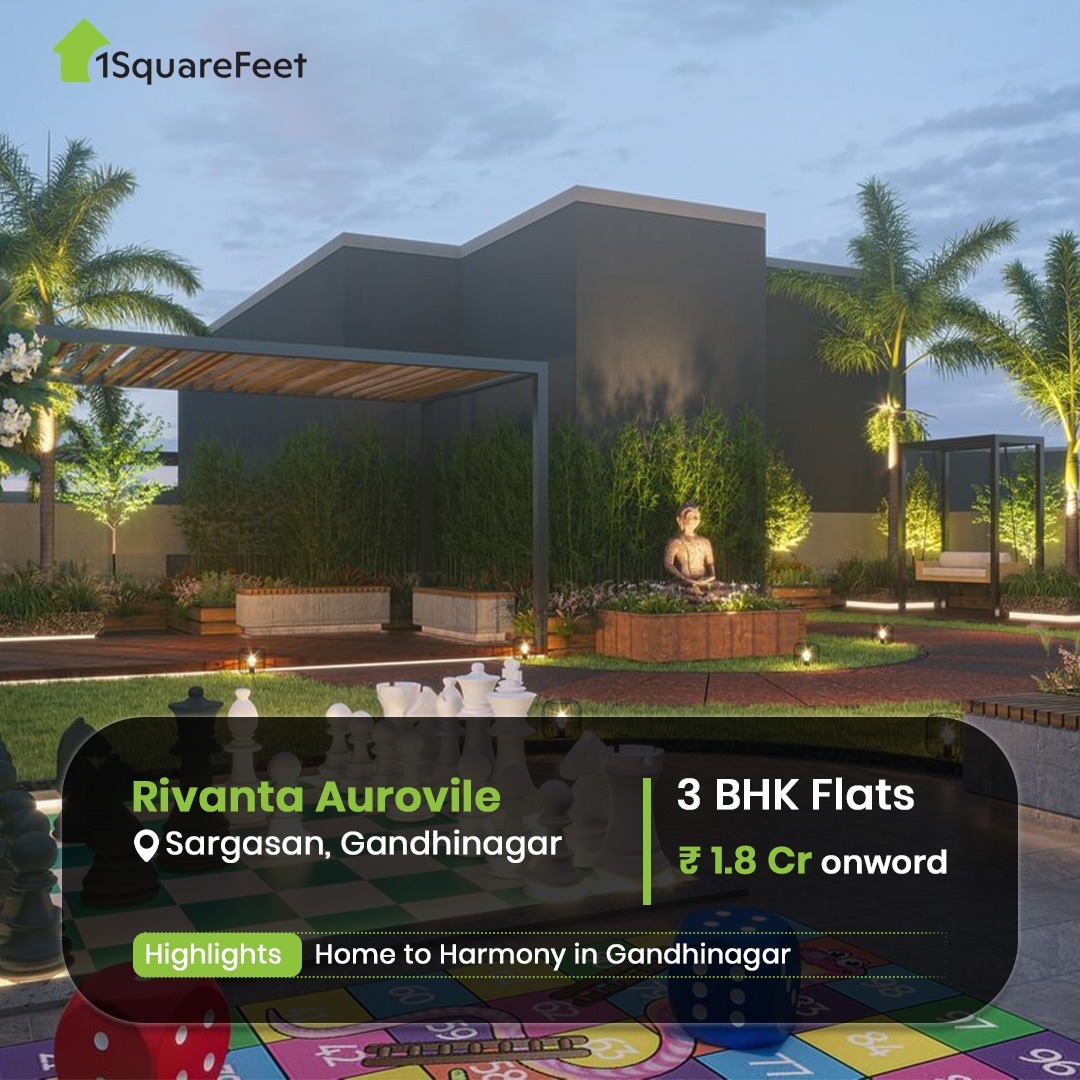 Rivanta,  RivantaAurovile, LuxuryLiving, PeacefulLiving, GandhinagarHomes, DreamHome, EcoFriendlyHomes, ModernLiving, NatureInspired, GreenSpaces