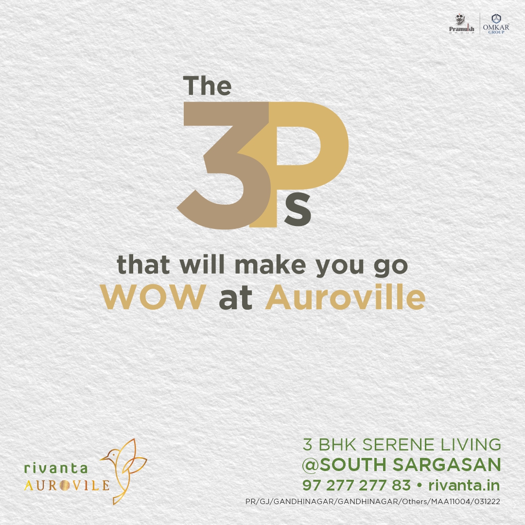 Rivanta,  rivanta, rivantabypramukhomkar, rivantaaurovile, ahmedabadrealestate, pramukh, omkar, realestategandhinagar, gandhinagar, ahmedabad, mehsana, himmatnagar, investment, Gujarat, greencity, metro, giftcity, greenbuilding, realtor, realestate, 3BHK, 4BHK, rivantasereneliving, balconies, spacioushomes, premiumliving, bestlocation, greenlife, hometopeace, RivantaHomes, LuxuryLiving