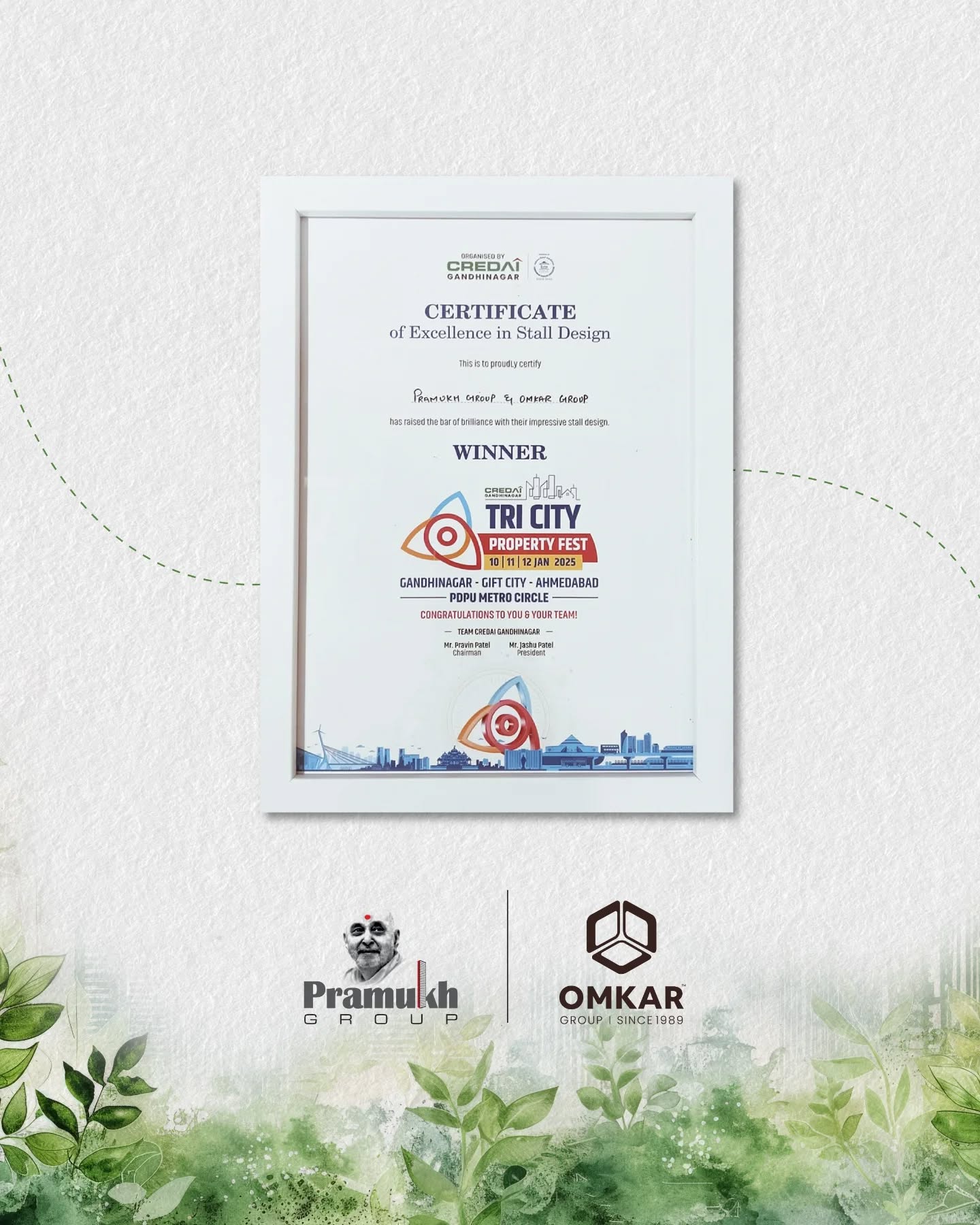 Rivanta,  rivanta, rivantabypramukhomkar, pramukhgroup, omkargroup, jointventure, gandhinagar, rivanta2, rivantaaurovile, rivantavibgyor, tricitypropertyfest2025, credaigandhinagar, propertyfest, propertyexpo